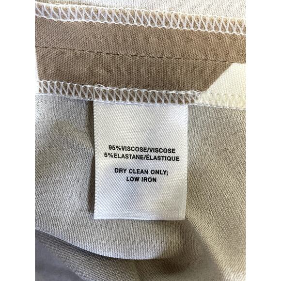 LAFAYETTE 148 NEW YORK Jubilee Bold Triangles Knit Dress White Size S $648 - Picture 10 of 12